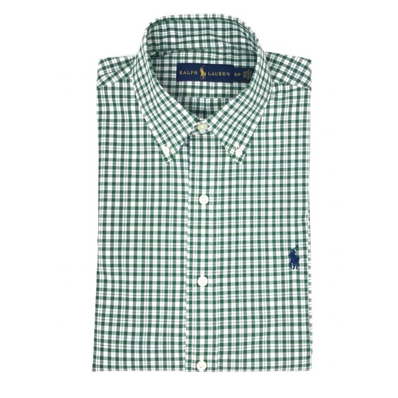 Polo Ralph Lauren Other - Polo Ralph Lauren Shirt Men’s Green/White